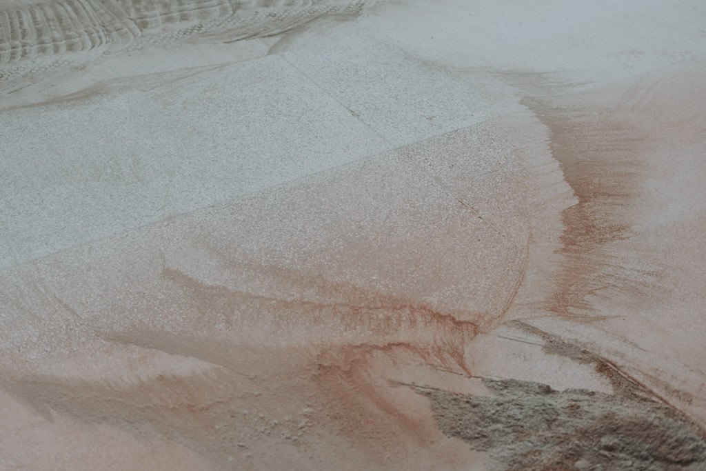 Pokládka teraco podlahy Roštění