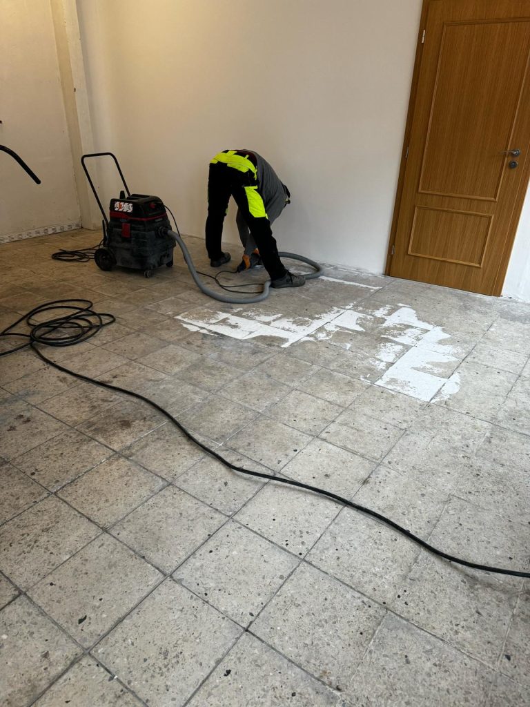 Renovace teraco podlahy Uherské Hradiště