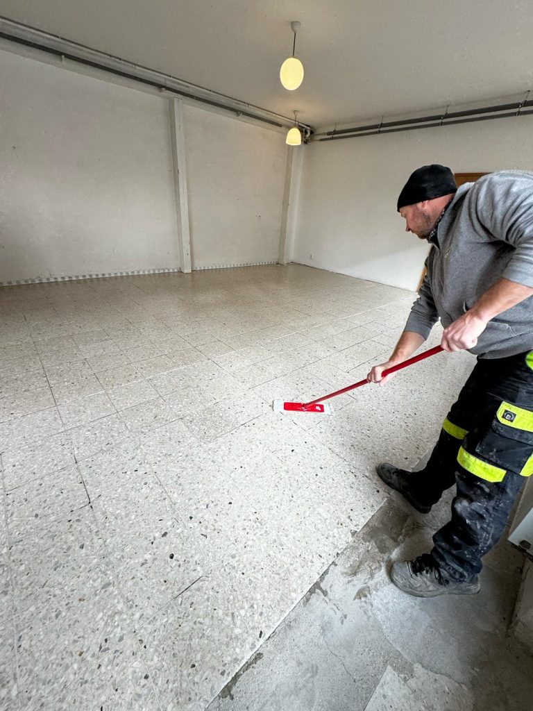 Renovace teraco podlahy Uherské Hradiště