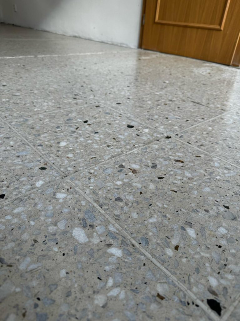 Renovace teraco podlahy Uherské Hradiště